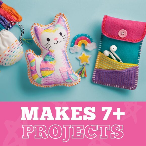 Let’s Learn to Sew – Mini Sewing Kit, Arts and Crafts, Art Supplies, Embroidery - Picture 6 of 6